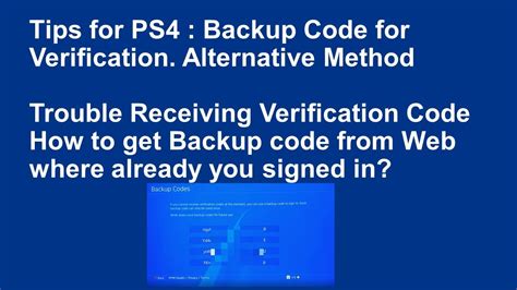 ps4 backup codes that work|playstation network backup codes create.